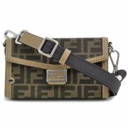 Fendi Vintage Pre-owned Canvas fendi-vskor Brown, Dam