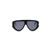 Philipp Plein Svarta Aviator Solglasögon Black, Dam