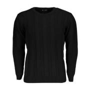 U.s. Polo Assn. Herr Logo Crew Neck Sweater Black, Herr