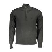 U.s. Polo Assn. Grön Broderad Half-Zip Tröja Green, Herr