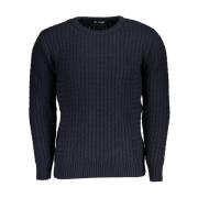 U.s. Polo Assn. Twisted Logo Sweater - Långärmad Blue, Herr