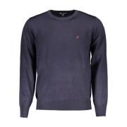 U.s. Polo Assn. Blå Equestrian Crew-Neck Sweater Blue, Herr