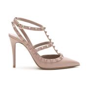 Valentino Garavani Rockstud Platta Skor Pink, Dam