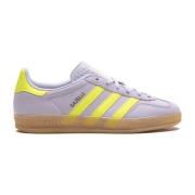 Adidas Inomhus Gazelle Sneakers Silver Gul Multicolor, Dam