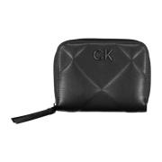 Calvin Klein Damplånbok Svart Rfid Dragkedja Black, Dam