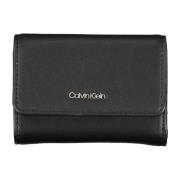 Calvin Klein Damplånbok Svart RFID-blockering Black, Dam