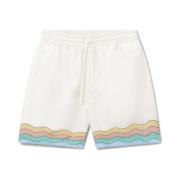 Casablanca Vita silkes shorts Palm Springs design White, Herr