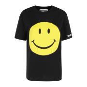 Moschino Casual Bomull T-shirt Black, Dam