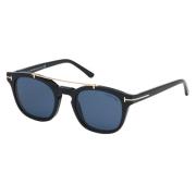 Tom Ford Clip-On Solglasögon Ft5532-B-01V Blank Svart Black, Unisex