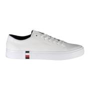 Tommy Hilfiger Kontrast Lace-up Sportsko för Män White, Herr