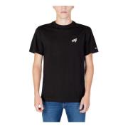 Tommy Hilfiger Svart T-shirt Höst/Vinter Black, Herr