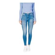 Tommy Hilfiger Ljusblå Dragkedja Jeans Kvinnor Höst/Vinter Blue, Dam