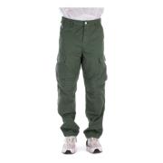 Carhartt Wip Ekologisk Bomull Logo Jeans Green, Herr