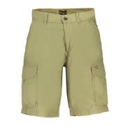 Napapijri Grön Bermuda Shorts med Logo Green, Herr