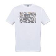 PS By Paul Smith T-shirt med tryck White, Herr