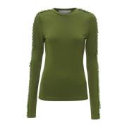 JW Anderson Grön Plisserad Trim Underpinning Green, Dam