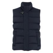 Fay Stilig Gilet för Män Blue, Herr