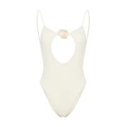 La Revêche Elegant Ivory One Piece Baddräkt Beige, Dam