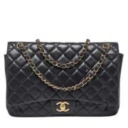 Chanel Vintage Pre-owned Laeder chanel-vskor Black, Dam