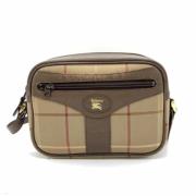 Burberry Vintage Pre-owned Canvas crossbodyvskor Brown, Dam