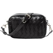 Bottega Veneta Vintage Pre-owned Laeder crossbodyvskor Black, Dam