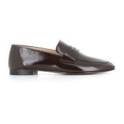 Le Monde Beryl Brun Lackläder Loafer Brown, Dam