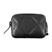 Calvin Klein Svart Crossbody Väska med Justerbar Rem Black, Dam