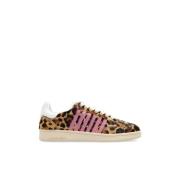 Dsquared2 Sneakers med logotyp Beige, Dam