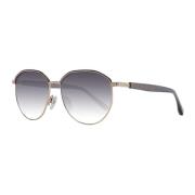 Ted Baker Guld Aviator Solglasögon med Gradientglas Yellow, Dam