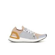 Adidas by Stella McCartney Grå och Rosa Primeknit Sneakers Gray, Dam