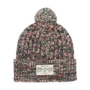 Golden Goose Multifärgad Pom Pom Ull Beanie Mössa Multicolor, Herr