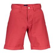 Gant Röd Bomulls Jeansbyxa Red, Herr