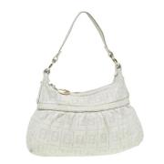 Fendi Vintage Pre-owned Laeder fendi-vskor White, Dam