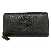 Gucci Vintage Pre-owned Laeder plnbcker Black, Dam