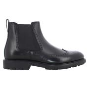 Nerogiardini Herr Ankelboots Svart Läder Black, Herr