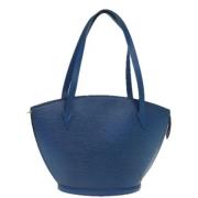 Louis Vuitton Vintage Pre-owned Laeder louis-vuitton-vskor Blue, Dam