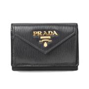 Prada Vintage Pre-owned Laeder plnbcker Black, Dam