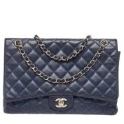 Chanel Vintage Pre-owned Laeder chanel-vskor Blue, Dam