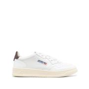 Autry Låga Sneakers Vit/Brun White, Herr