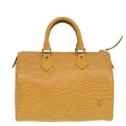 Louis Vuitton Vintage Pre-owned Laeder louis-vuitton-vskor Yellow, Dam