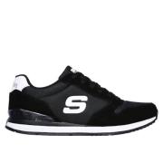 Skechers Klassiska Bekväma Sneakers Black, Herr