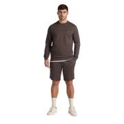 Lyle & Scott Fleece Shorts Brown, Herr