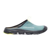 Salomon Lätta Slip-On Skor med Logo Applique Green, Herr