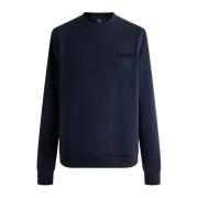 Fusalp Strukturerad Lättvikts Sweatshirt Blue, Herr