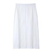 Stylein Elegant Janina Skirt White, Dam