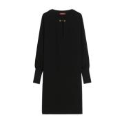 Max Mara Studio Elegant Klänning för Speciella Tillfällen Black, Dam