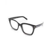 Tom Ford Vintage-inspirerad Acetatglasögonbåge Gray, Herr