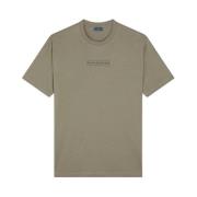 Paul & Shark Stickad Crew Neck T-shirt Green, Herr