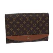 Louis Vuitton Vintage Pre-owned Canvas louis-vuitton-vskor Brown, Dam