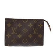 Louis Vuitton Vintage Pre-owned Canvas necessrer Brown, Dam